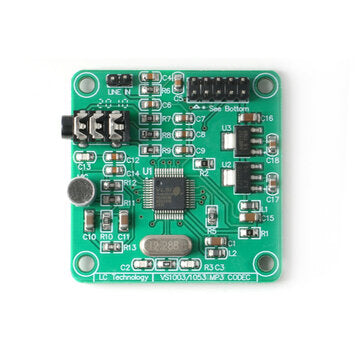 VS1053 Audio MP3 Player Module Audio Decoder Board Development Board Onboard Recording Function with