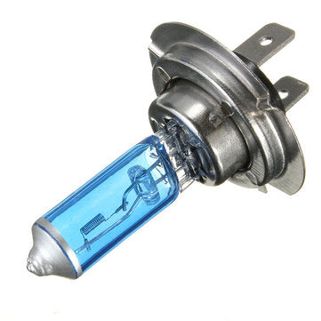 H7 Car Halogen Headlights Light Bulb Lamps 55W 12V 6300K White 2Pcs