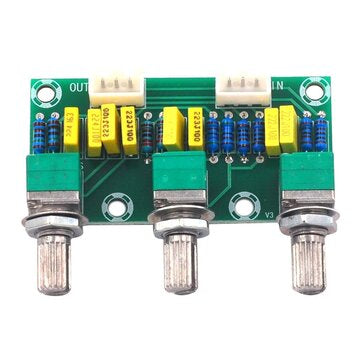 XH-M802 Passive Tone Board Amplifier Preamp Power Module Low High Sound Adjustment Electronic PCB Bo
