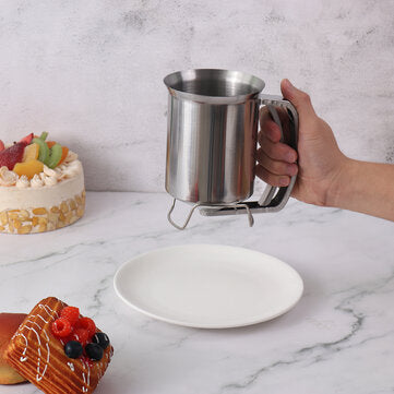 Handheld Batter Dispenser Stainless Steel Donut Cupcake Pancake Pastry Cake Tool