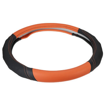 Universal Car Steering Wheel Cover Protector Anti-slip Breathable Leather