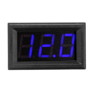 3pcs Blue 0.56 Inch Mini Digital Voltmeter DC 4.5V To 30V Digital Voltmeter Voltage Panel Meter For