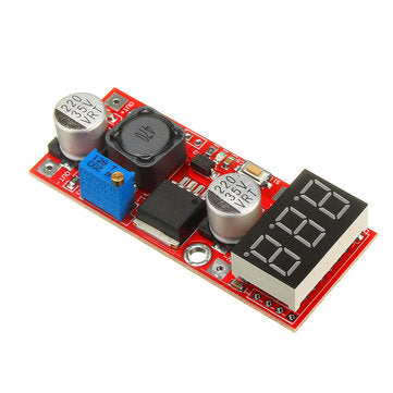 5pcs LM2596 DC-DC Adjustable Voltage Regulator Module with Voltage Meter Display