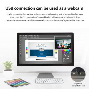 Z8 Mini HD Camera 1080P Back Clip Night Vision Camera  Micro USB Camera Small Camera