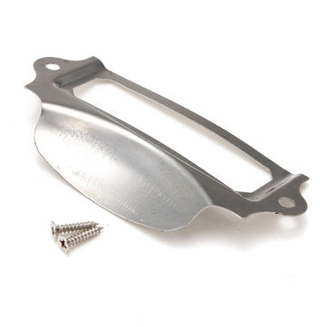 Silver Kitchen Drawer Cupboard Label Pull Cabinet Frame Handle Name Card Holder