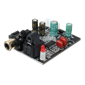DAC Digital Decoder 24 Bit 192K Optical Fiber Coaxial Decoding Board CS8416+CS4344 for Amplifier