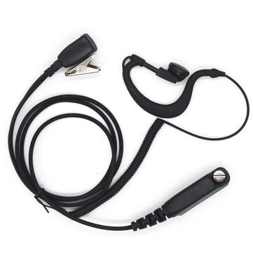 PTT MIC G Shape Earpiece Headset for Sepura STP8000 Walkie Talkie Ham Radio Hf Transceiver Handy C10