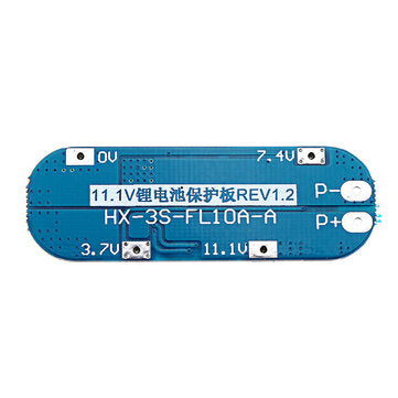 3S 10A 11.1V 12V 12.6V Lithium Battery Charger Protection Board Module for 18650 Li-ion Lipo Battery