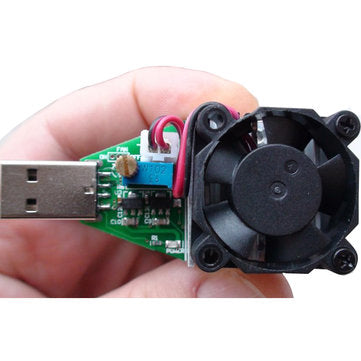 USB DC Electronic Load Resistor Battery Power Bank Capacity Testing Charger Adjustable Constant Curr