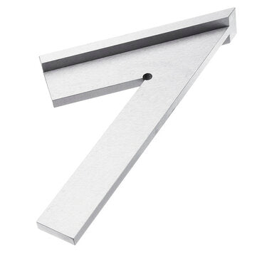 Stainless Steel 45 Degree Miter Angle Corner Ruler Wide Base Gauge Woodworking Measuring Tools