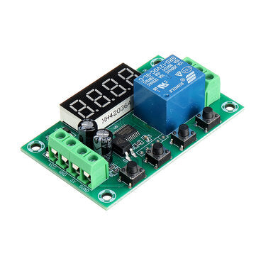 XH-M263 DC12V Relay Module Delay Timing Pulse Cycle Power Off Trigger Time Control Circuit Switch