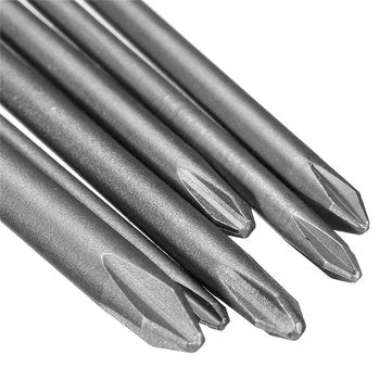 6pcs 150mm Screwdriver Bit 1/4 Inch Magnetic Long Hex Cross Head Screwdriver Bit Set