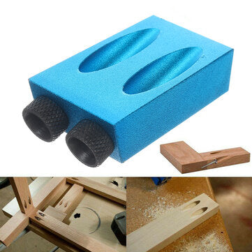 36pcs Pocket Hole Screw Jig With Dowel Drill Set Carpenters Wood Joint Tool