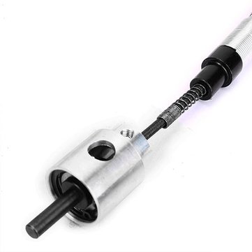 6mm Electric Grinder Extension Flexible Shaft with 0.3-4mm Key Chuck for Rotary Grinder Tool