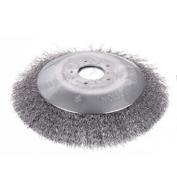 Drillpro 150mm Steel Wire Trimmer Head Derusting Weeding Wheel Grass Brush Cutter Dust Removal Weedi