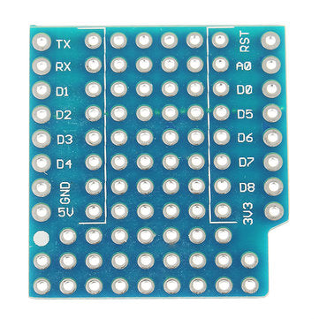 3Pcs ProtoBoard Shield Expansion Board For D1 Mini Double Sided Perf Board Compatible