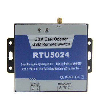 RTU5024 GSM Gate Opener Relay Switch Remote Access Control Wireless Door Opener