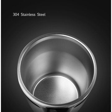 Fiu 470ML Not Pouring Cup From Xiaomi Youpin Stainless Steel Magical Sucker Splash Proof Mug