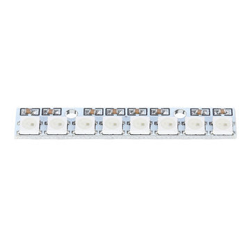 8 Channel WS2812 5050 RGB LED Lights Built-in 8 Bits Full Color Driver Development Board