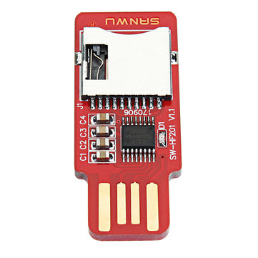 5pcs SANWU HF201 Readable And Writeable TF Card Reader Micro SD Card / Mobile Phone Memory Card T-Fl
