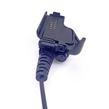 Adjustable Throat Mic Earphone Microphone Suitable for Motorola HT1000 XTS5000 / 2500/1500 / GP900MT