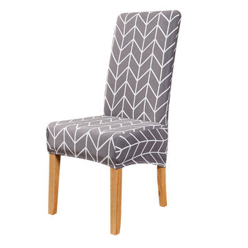 Printed Stretch Chair Cover Elastic Seat Chair Covers Office Chair for Slipcovers Res... (STYLE: 02)