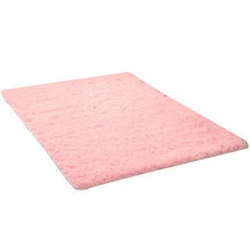 40x60cm Large Sheepskin Rugs Faux Wool Fluffy Plush Fur Rug Floor Carpet Mat (COLOR: PINK)