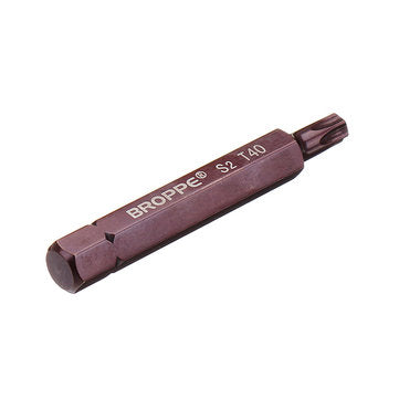 Broppe 7pcs T20-55 75mm Magnetic Torx Screwdriver Bit 10mm Hex Shank for Impact Screwdriver