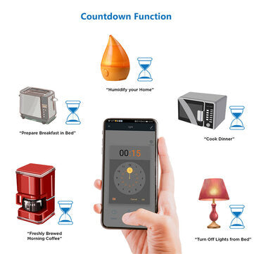 SMATRUL 10Pcs WIFI RF Controller Smart Life APP WiFi 433Mhz Timer Module for Switch Light
