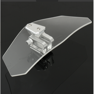 Motorcycle Universal Clear Windshield Windscreedn Screen Protector Sport Bike