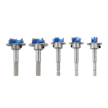 Hexagonal Handle Cabinet Hinge Hole Opener Set Adjustable Hinge Drill Bit 15-35mm Positioning Woodwo