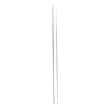 4Pcs 200mm OD 10mm 2mm Thick Wall Borosilicate Glass Blowing Tube