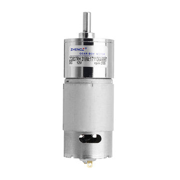 Zhengke ZGB37RH 12V 200rpm Gear Motor Reduction Motor DC Motor