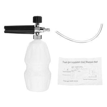 1/4 Inch Quick Release Adjustable Snow Foam Lance Foam Gun Wash Pressure Washer