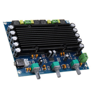 XH-M549 150W*2  Digital Power Amplifier Board TPA3116D2 Digital Audio Amplifier Board 2.0 Channels w