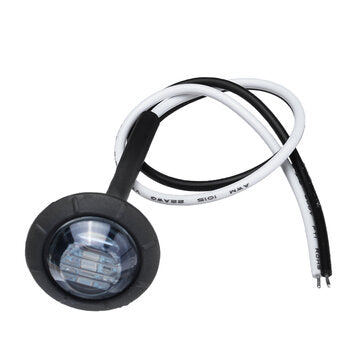 10Pcs Blue Light 12V-24V LED Clearance Side Marker Indicators Lights Lamp Lorry Truck Boat Trailer B
