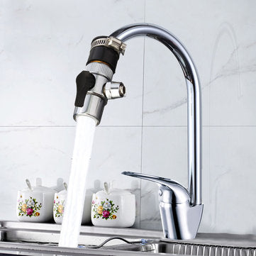 Water Saving Bubbler Faucet Kitchen Bathroom Aerator Rotating Nozzle Diverter Filter Valve Connector