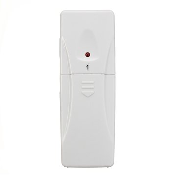 Wireless Digital Freezer Electronic Thermometer 2PC Sensor Indoor Outdoor Audible Alarm LCD Display
