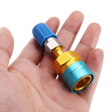 R1234YF to R134A Hose Adapter Low Side Coupler Quick Fitting Connector