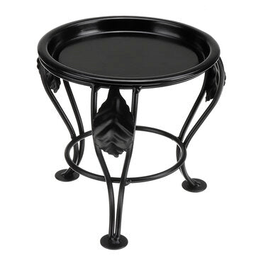 Modern Flower Stand Rack Metal Shelf Balcony Indoor Floor Shelves (Plants Not Included)