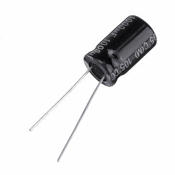 100Pcs High Frequency Low Impedance 25V 1000uF 10*13MM Aluminum Electrolytic Capacitor 1000uf 25v 25