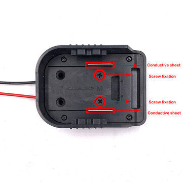 DIY Conneting Wire Output Adapter Cable For Makita 14.4V/18V for Bosch 14.4V/18V Lithium Battery Con
