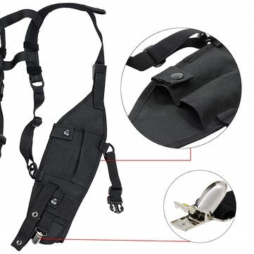 Walkie-talkie Chest Bag Outdoor Shoulder Chest Bag Donkey Climbing Rescue Walkie-talkie Tactical Che