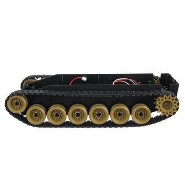 3V-9V DIY Shock Absorbed Smart Robot Tank Chassis Crawler Car Kit With 260 Motor