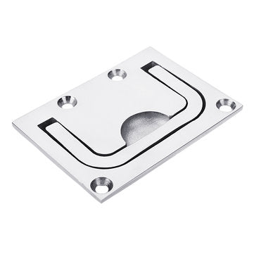 Stainless Steel 316 Flush Hatch Lift Ring Hatch Pull Handle Locker Cabinet Hardware
