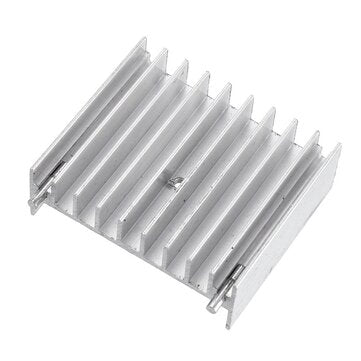 25pcs Transistor Radiator Power Amplifier Chip Heat Sink Thyristor Aluminum Heat Sink 47*16.5*40MM