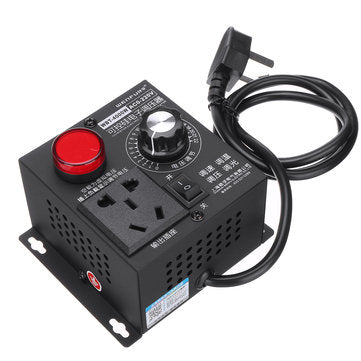 AC 220V 4000W Adjustable Voltage Regulator Motor Speed Controller Fan Control Controller RA