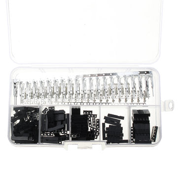 750pcs 2.54mm Dupont Connector 1/2/3/4/5 Pin Male Female Header Housing Crimp Connectors Terminal Ju