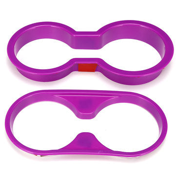 18pcs Purple Car Moulding Trim Strip Accessories For Jeep JK JKU 4door 2011-2017
