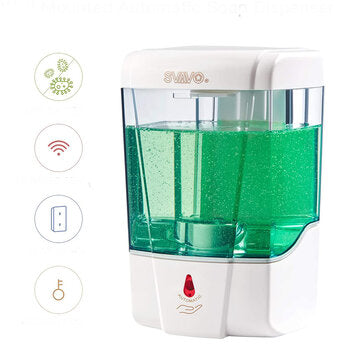 Xiaowei X9 800ml Intelligent IR Sensor Liquid Soap Dispenser Hand Sanitizer Shampoo Body Wash Soap C